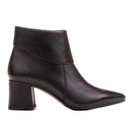 Marco Shoes Botas de mujer con cuello Marco 1344B negro