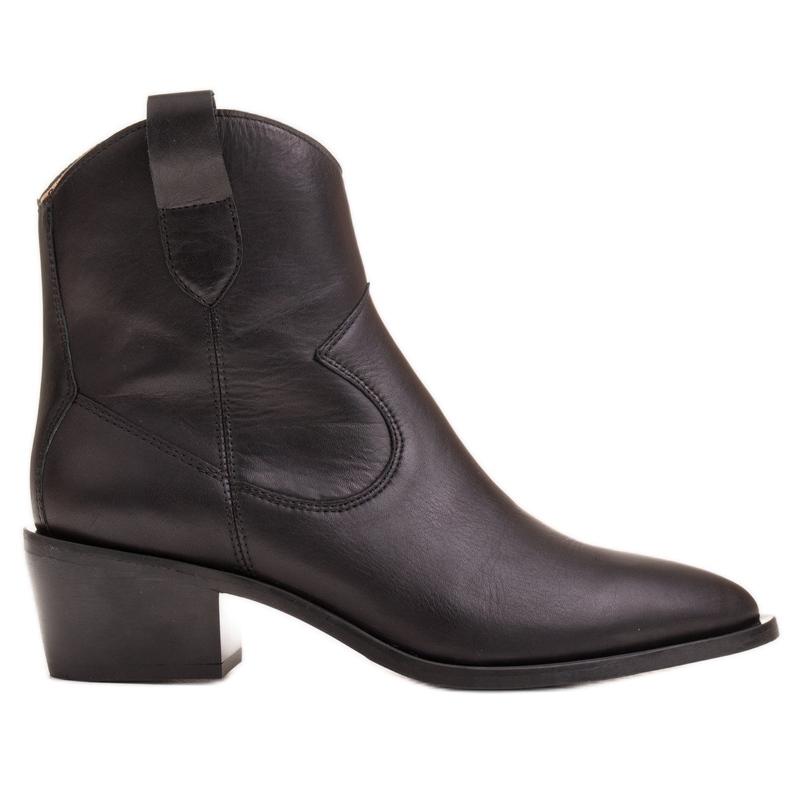 Marco Shoes Bota cowboy negra 1403B Marco negro