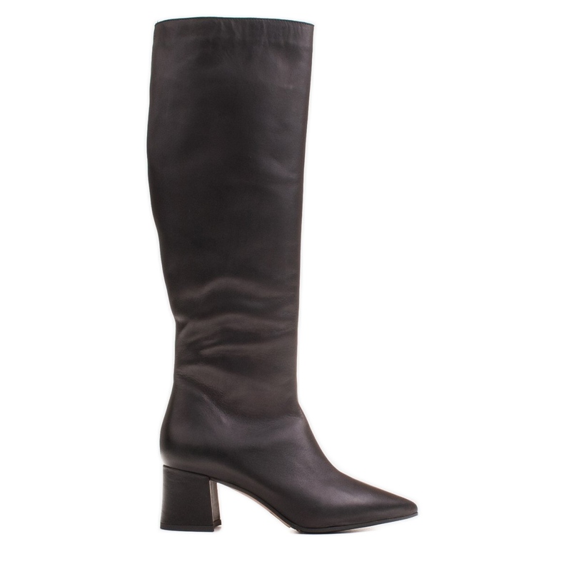 Marco Shoes Botas negras elegantes y esbeltas negro