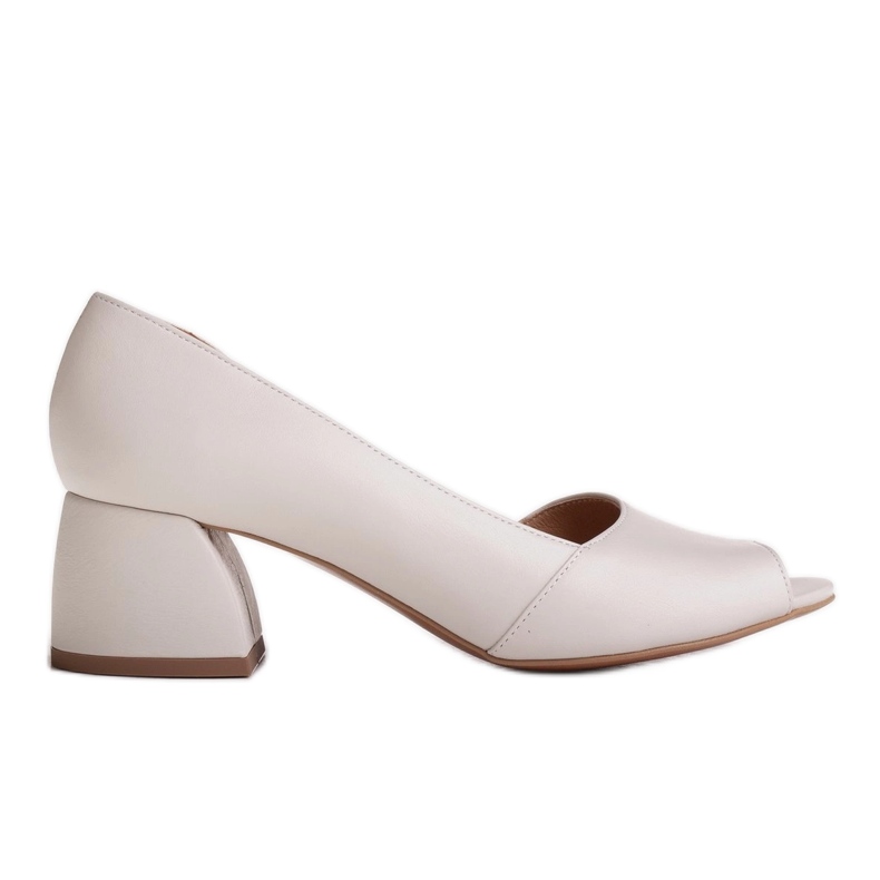 Marco Shoes Salón piel blanca 1505P blanco