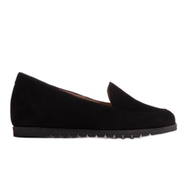 Marco Shoes Zapatos cómodos 1595P bajos en la cuña negro