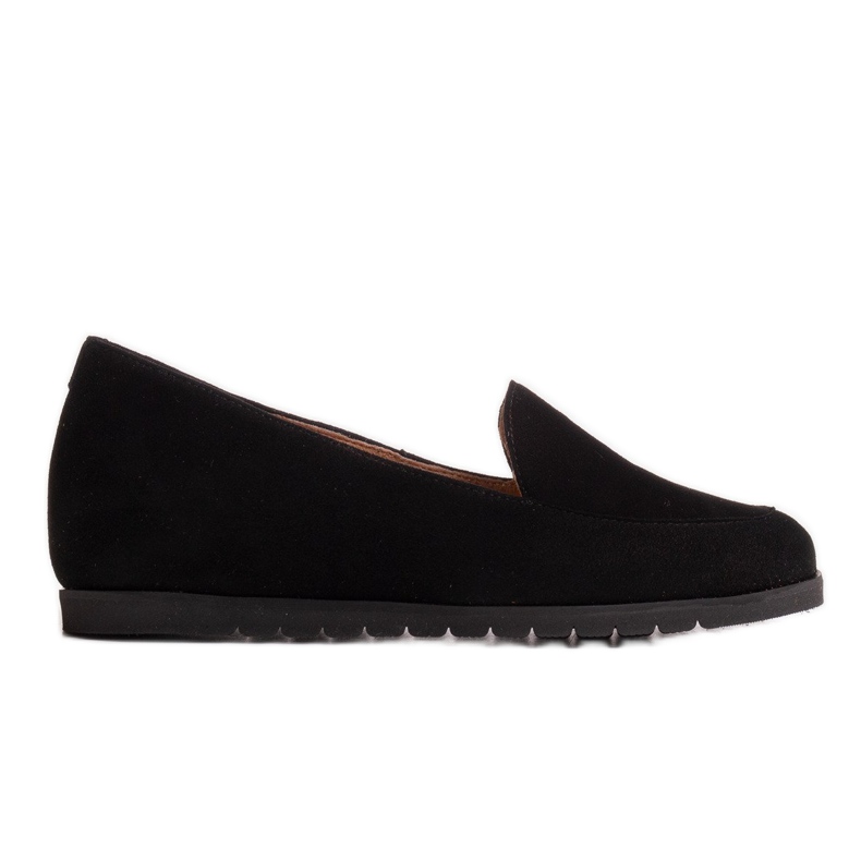 Marco Shoes Zapatos cómodos 1595P bajos en la cuña negro