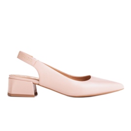 Marco Shoes Sandalias con chorros decorativos nude rosado