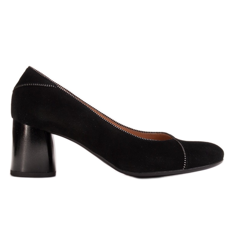 Marco Shoes Cómodas zapatillas 1729P Marco negras negro