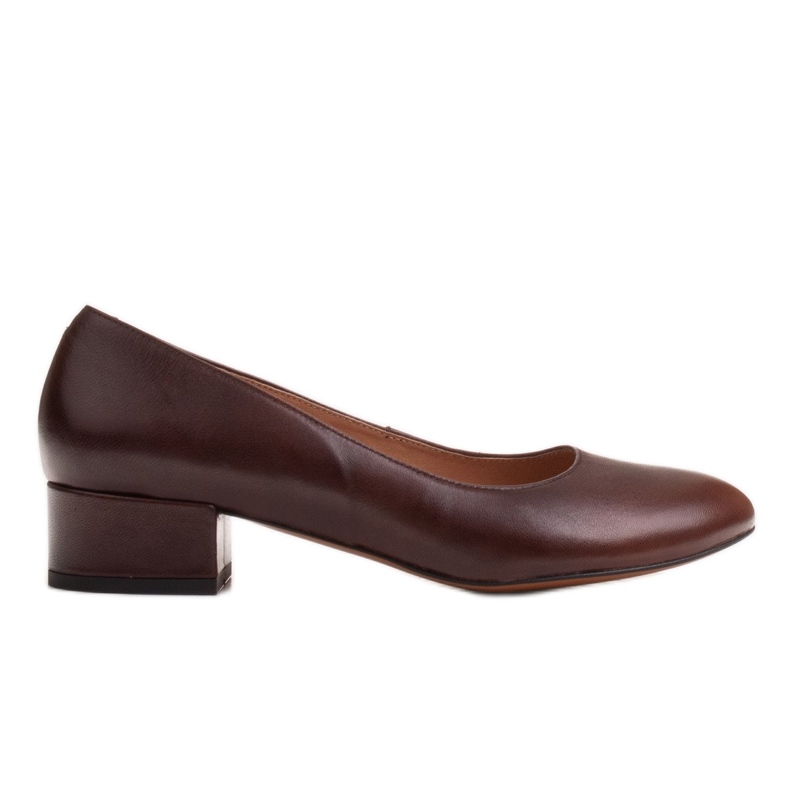 Radoskór Zapatos de tacón de mujer marrones clásicos para un pie más ancho marrón Radoskór Zapatos de tacón de mujer marrones clásicos para un pie más ancho marrón