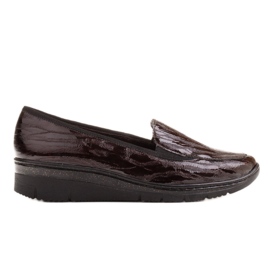 Radoskór Zapatos de mujer cómodos de color marrón para un pie más ancho