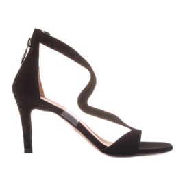 Marco Shoes Elegantes sandalias Ava negro
