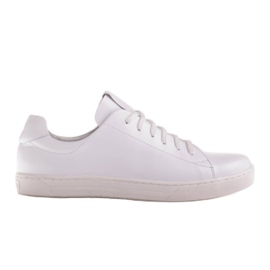 Marco Shoes Zapatillas deportivas de piel flor blanca blanco