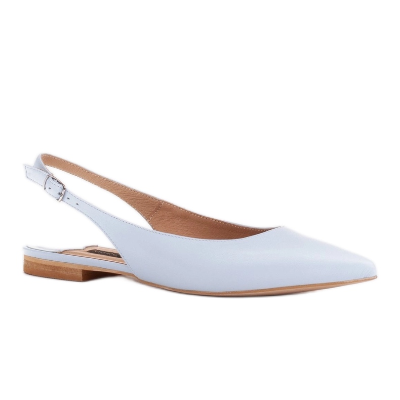 Marco Shoes Sandalias azul piel natural
