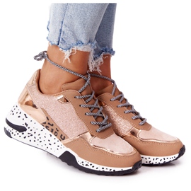 PS1 Zapatillas de Mujer con Cuña Rose Gold Avery rosado dorado