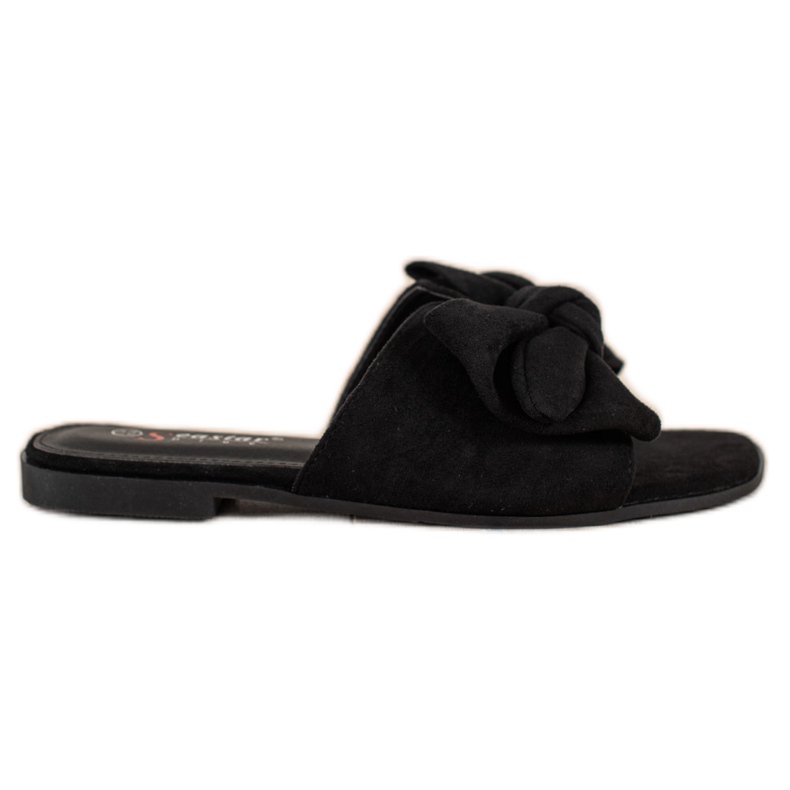 Seastar Pantuflas negras con estilo negro