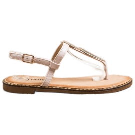 Seastar Sandalias Chanclas Con Adorno beige