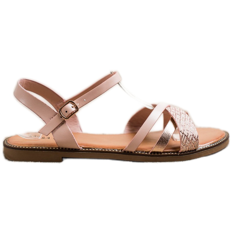 Laura Mode Sandalias casuales rosado