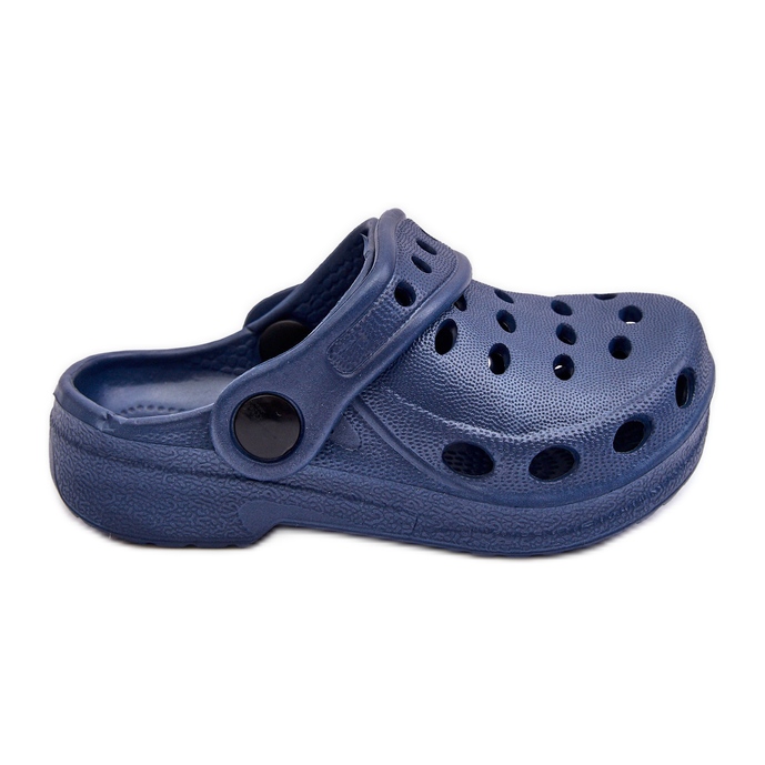 Pantuflas Infantiles de Espuma Azul Marino Lucas