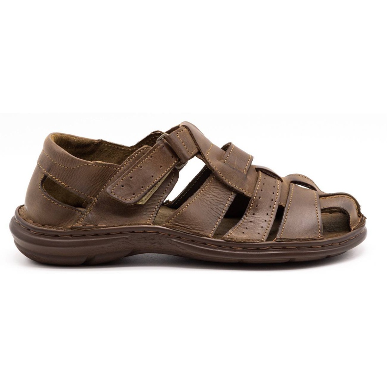Sandalias de piel Polbut 211/2 marrón