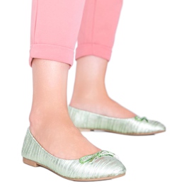 Bailarinas Ayris de mujer verde brillante