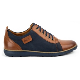 Kampol Zapatos casuales de hombre marrón 61 marina Kampol Zapatos casuales de hombre marrón 61 marina