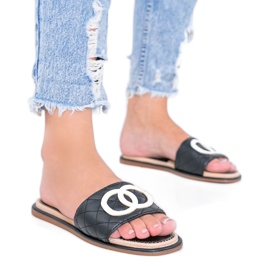 Pantuflas Ypsy de mujer negras negro Pantuflas Ypsy de mujer negras negro