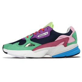 Zapatillas Adidas Originals Falcon W CG6211 rosado multicolor verde