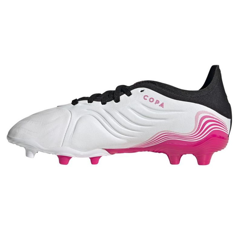 Botas de fútbol adidas Copa Sense.1 Fg Jr FX1979 blanco blanco