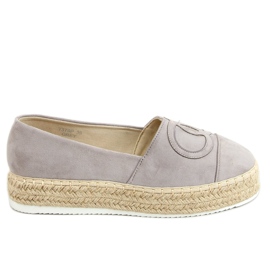 Alpargatas grises T379P Gris