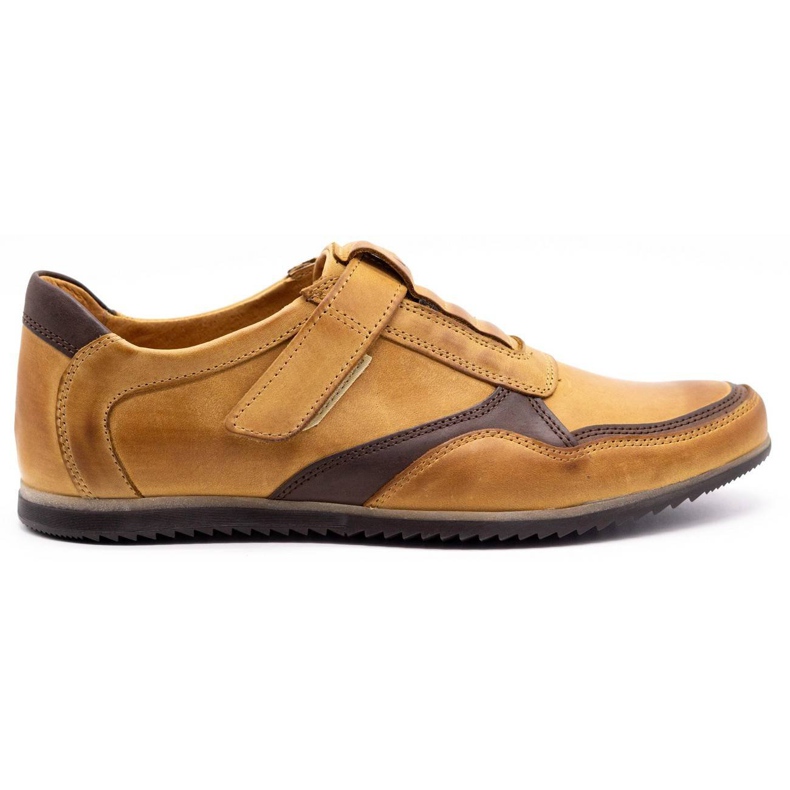 Polbut Zapato casual hombre piel 2102/2 rojo naranja