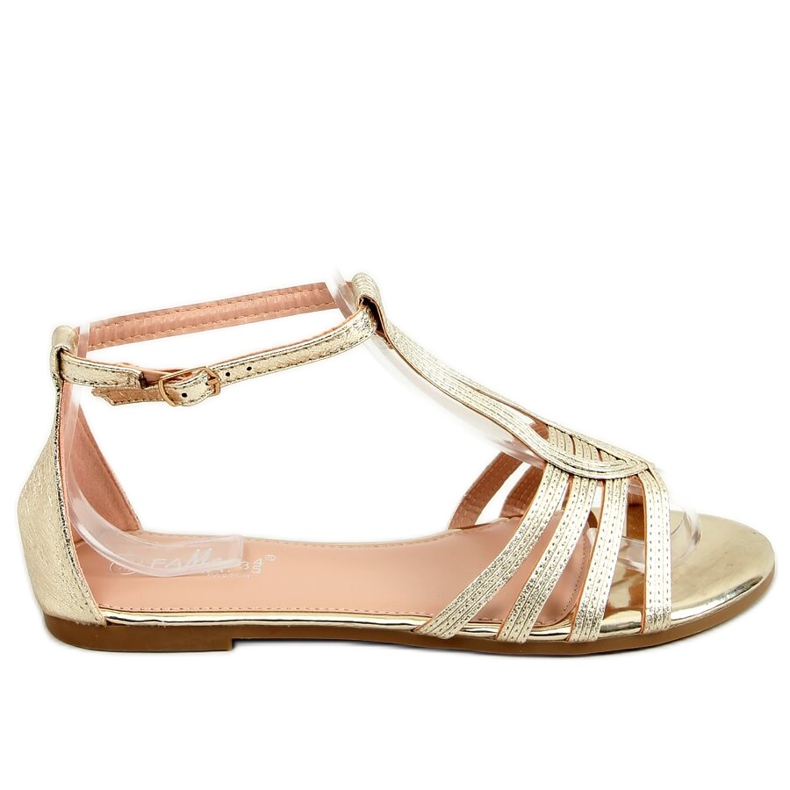 Sandalias de mujer oro SM0024 Gold dorado