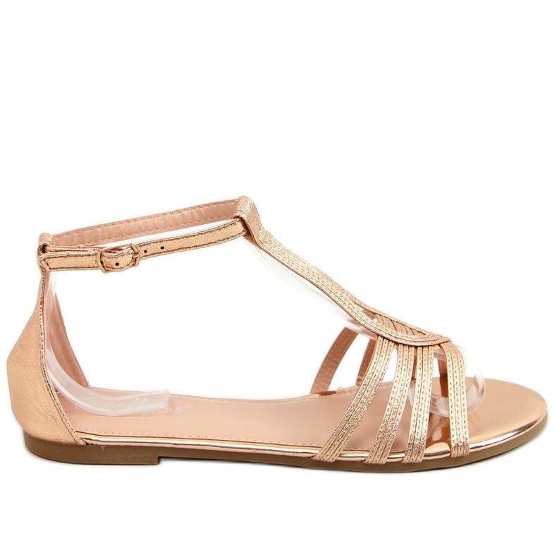 Sandalias de mujer Champagne SM0024 Champagne dorado