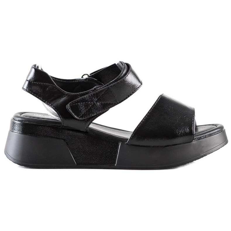 Weide Sandalias con velcro negro