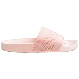 Anesia Paris Chanclas cómodas rosa