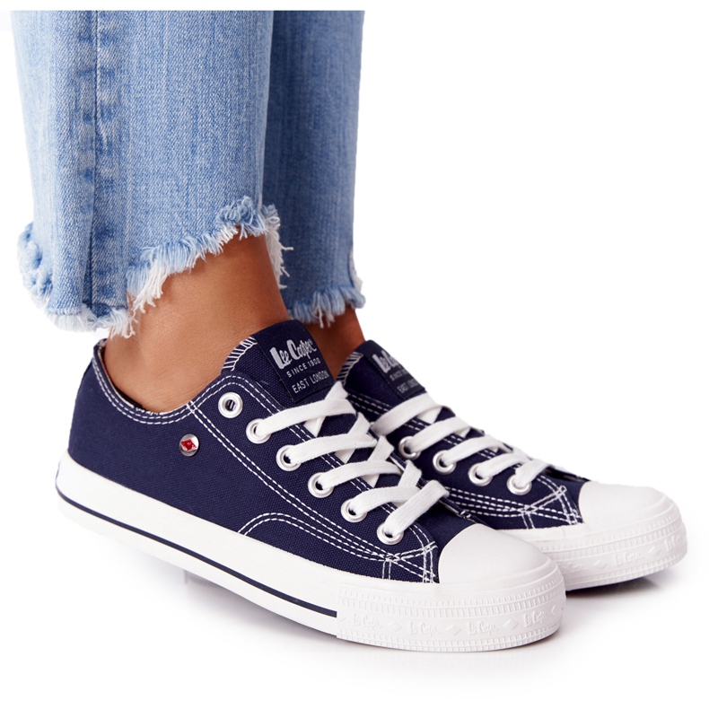Zapatillas de Mujer Lee Cooper LCW-21-31-0095L Azul Marino blanco
