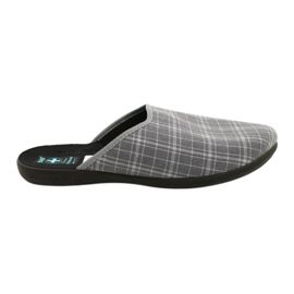 Zapatillas de hombre Adanex 25950 gris a cuadros