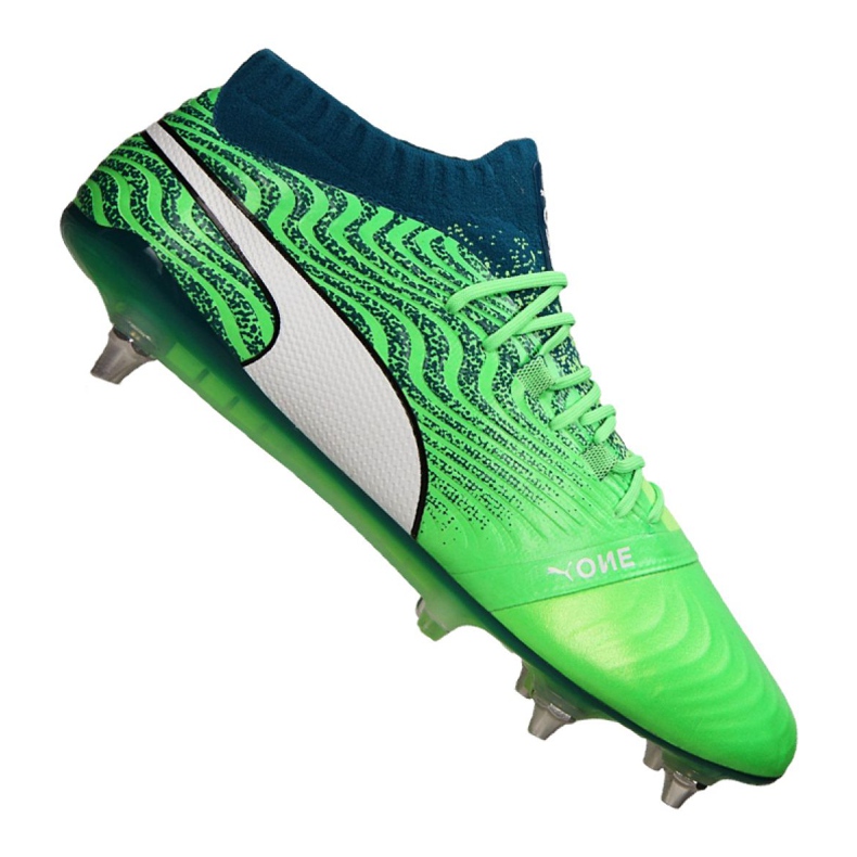 Botas de fútbol Puma One 18.1 Mx Sg M 104529-02 , verde verde