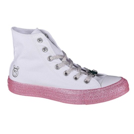 Converse X Miley Cyrus Chuck Taylor Hi All Star W 162239C blanco