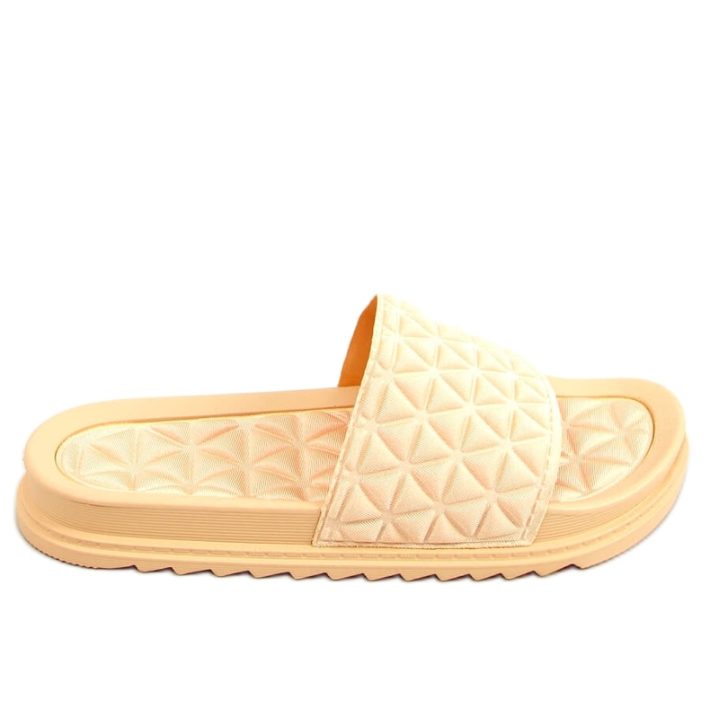 Zapatillas de mujer beige 10-251 Beige