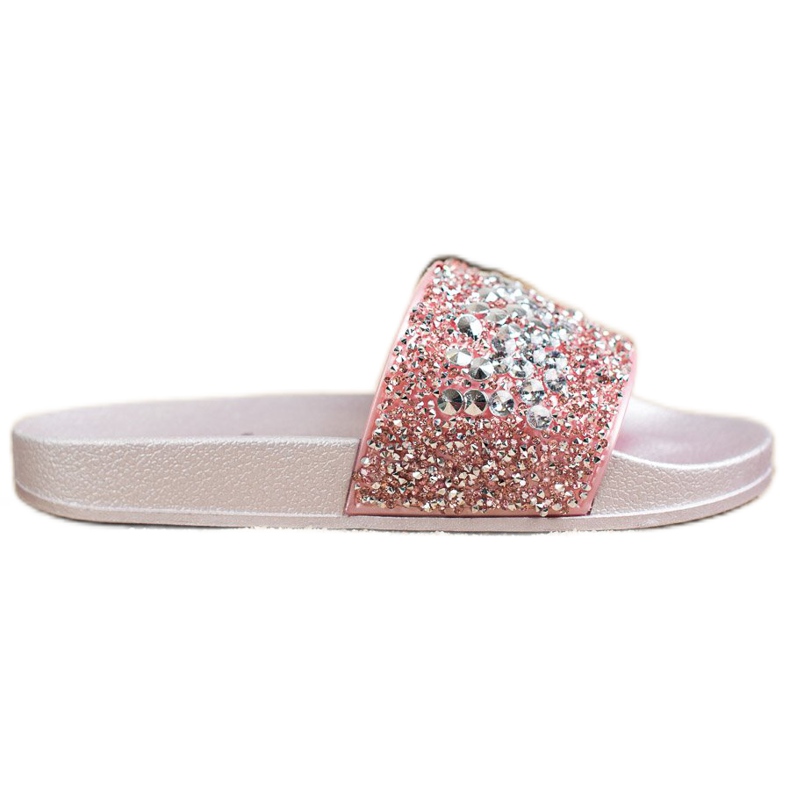SHELOVET Zapatillas con adornos rosado