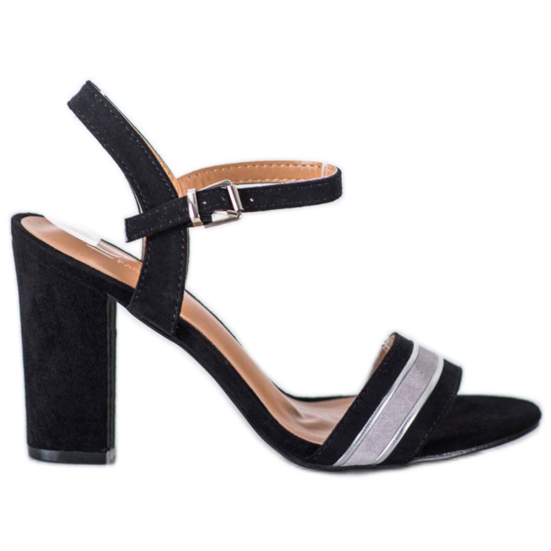 Cm Paris Sandalias de tacón negro