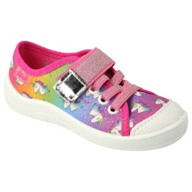 Calzado infantil befado 251X178 Unicornio azul naranja rosa plata verde