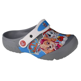 Zueco Crocs Fun Lab Paw Patrol 206276-007 gris multicolor