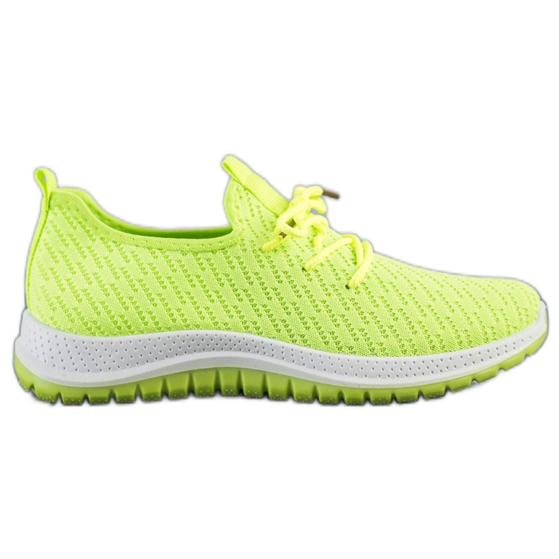 SHELOVET Zapatillas de neón verde