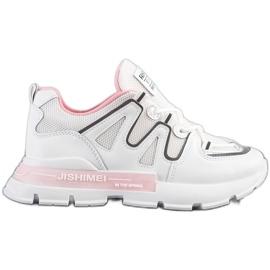 SHELOVET Zapatillas Blancas De Moda blanco