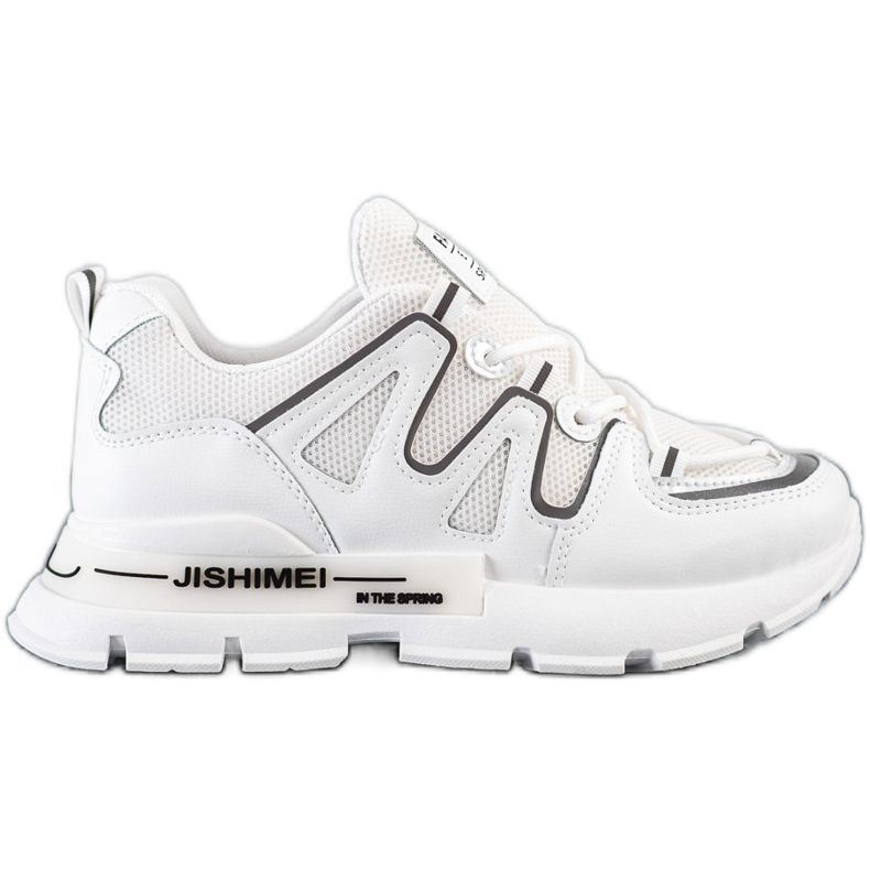 SHELOVET Zapatillas Blancas De Moda blanco