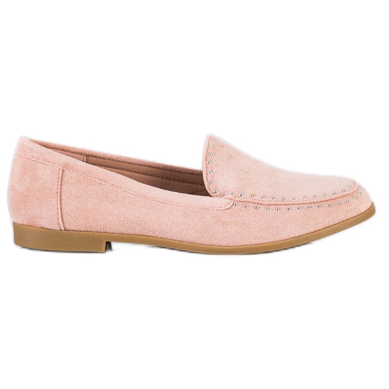 Coura Señores de gamuza clásicos rosado Coura Señores de gamuza clásicos rosado