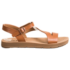 Cm Paris Sandalias Casual Con Cuero Ecológico marrón