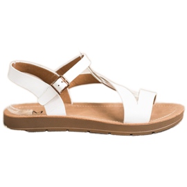 Cm Paris Sandalias Casual Con Cuero Ecológico blanco