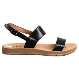 Cm Paris Sandalias clásicas con hebilla negro