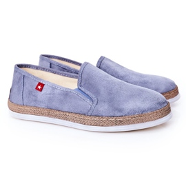 Alpargatas Hombre Ante Big Star HH176004 Azul