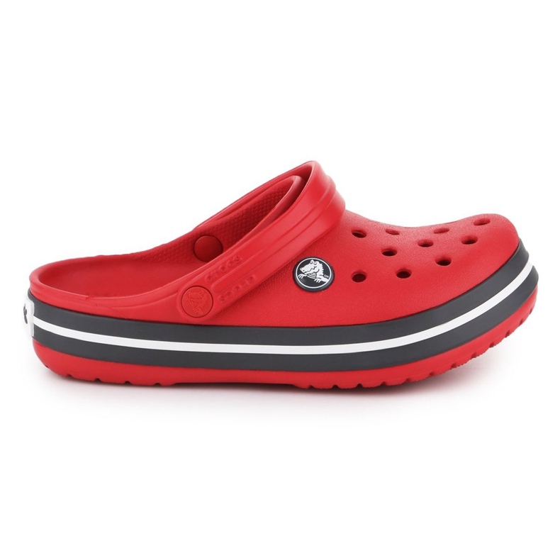 Crocs Crocband Zueco K Jr 204537-6IB rojo