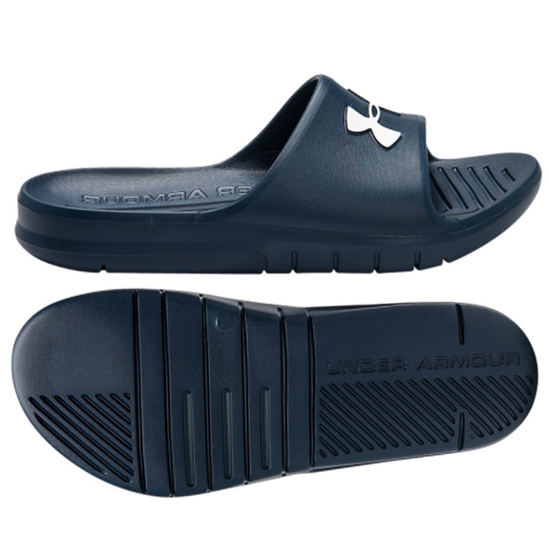 Under Armour Core PTH SL 3021286-400 Flops de espuma azul Under Armour Core PTH SL 3021286-400 Flops de espuma azul