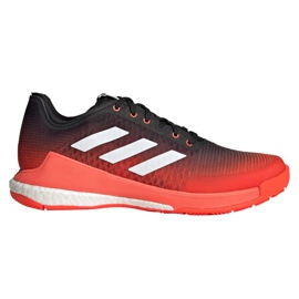 Zapatillas Adidas Crazyflight M FZ4674 multicolor naranjas y rojos